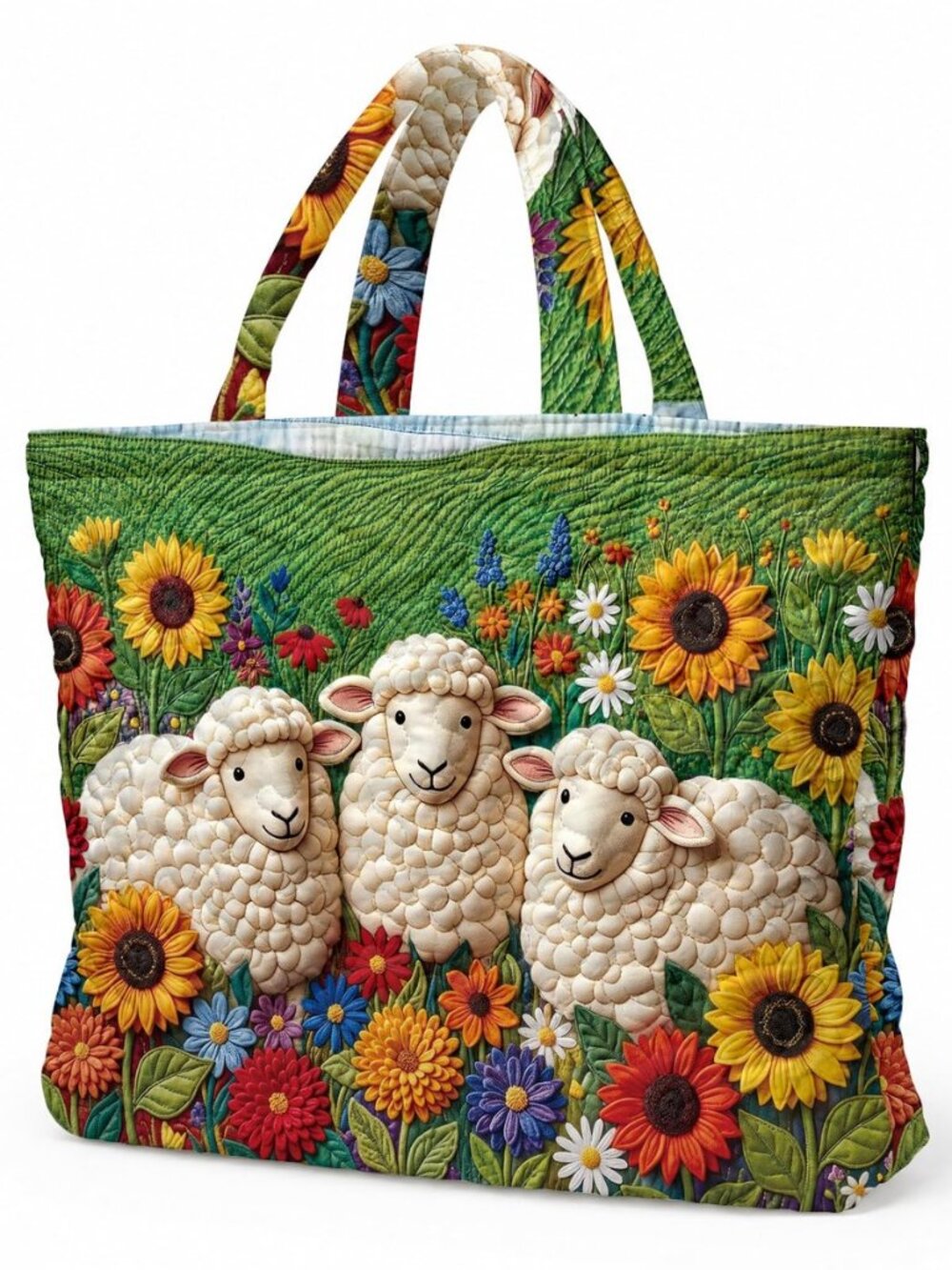 Quilted Tote Bag for Women Shoulder Bag Birthday Gifts for Women Girls